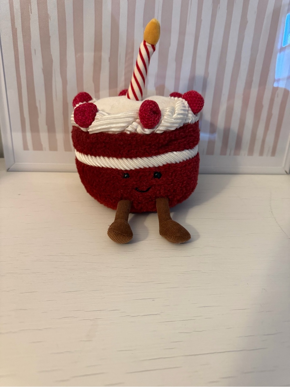 Jellycat Cherry Cake - No Tags
